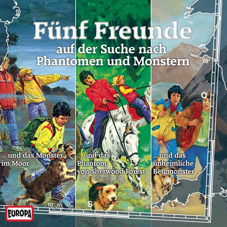 Produktbild: 3er-Box: F&uuml;nf Freunde auf der Suche nach Phantomen und Monstern