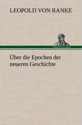 Produktbild: &Uuml;ber die Epochen der neueren Geschichte