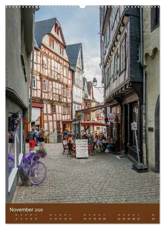Produktbild: Domstadt Limburg (hochwertiger Premium Wandkalender 2026 DIN A2 hoch), Kunstdruck in Hochglanz