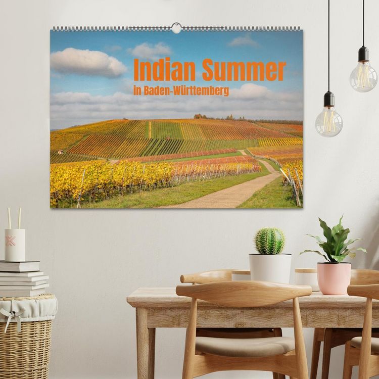 Produktbild: Indian Summer in Baden-W&uuml;rttemberg (Wandkalender 2026 DIN A2 quer), CALVENDO Monatskalender