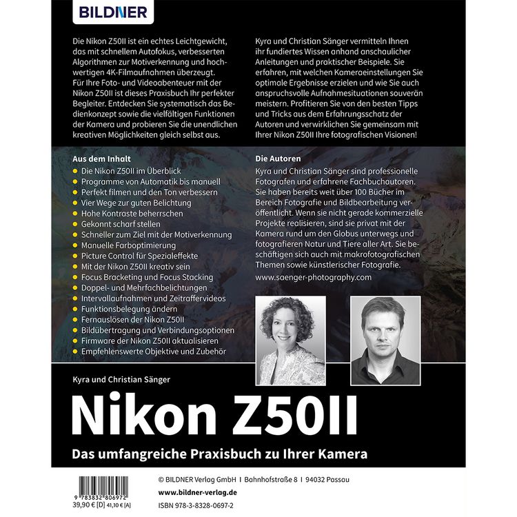 Produktbild: Nikon Z50 II: Das umfangreiche Praxisbuch zu Ihrer Kamera