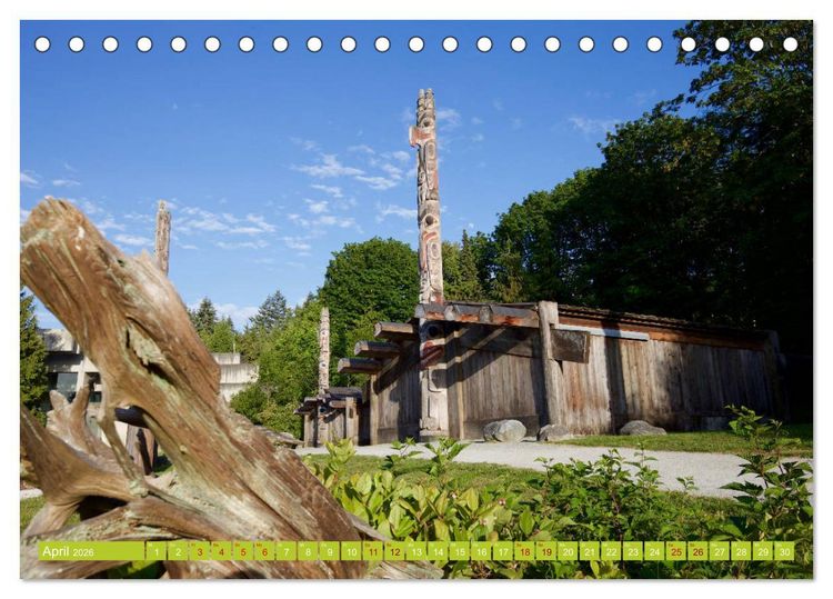 Produktbild: Wunderbares Vancouver - 2026 (Tischkalender 2026 DIN A5 quer), CALVENDO Monatskalender