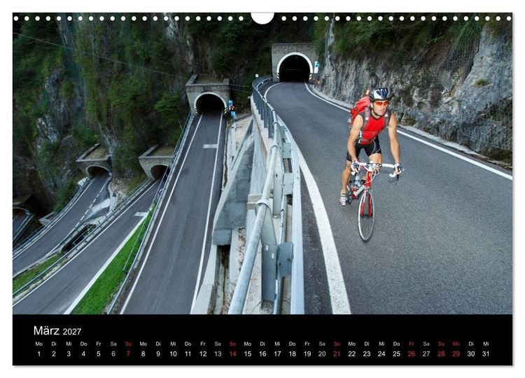 Produktbild: Alpenp&auml;sse auf dem Rennrad Vol. 2 (Wandkalender 2027 DIN A3 quer), CALVENDO Monatskalender