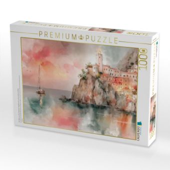 Produktbild: CALVENDO Puzzle Ein Motiv aus dem Kalender Segeltr&auml;ume und Leuchtturmlichter | 1000 Teile Lege-Gr&ouml;&szlig;e 64x48cm Foto-Puzzle f&uuml;r gl&uuml;ckliche Stunden