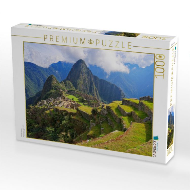 Produktbild: CALVENDO Puzzle Machu Picchu | 1000 Teile Lege-Gr&ouml;&szlig;e 64x48cm Foto-Puzzle f&uuml;r gl&uuml;ckliche Stunden