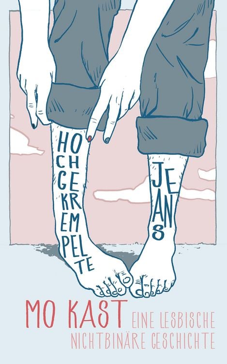 Produktbild: Hochgekrempelte Jeans