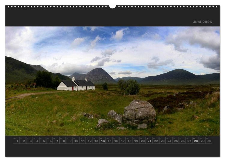 Produktbild: Schottische Panoramas (Wandkalender 2026 DIN A2 quer), CALVENDO Monatskalender