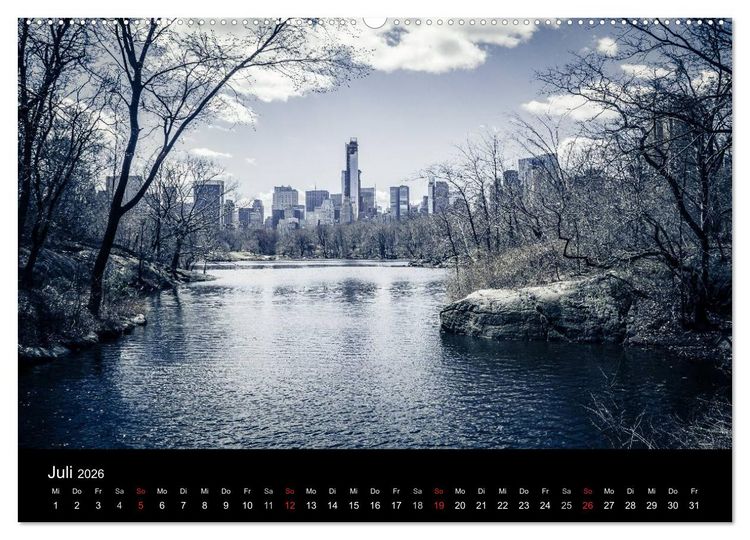 Produktbild: New York (Wandkalender 2026 DIN A2 quer), CALVENDO Monatskalender