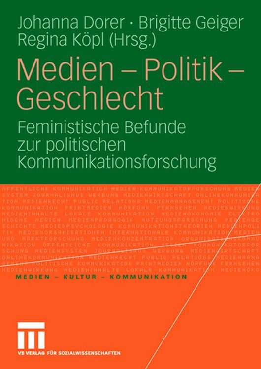 Produktbild: Medien - Politik - Geschlecht