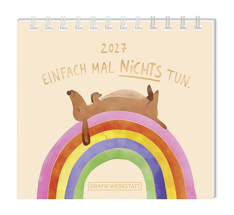 Produktbild: Mini-Kalender 2027 Einfach mal nichts tun.