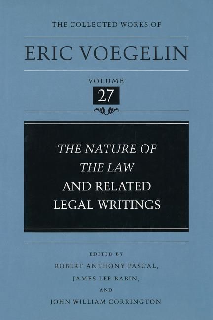 Produktbild: Nature of the Law and Related Legal Writings (Cw27)