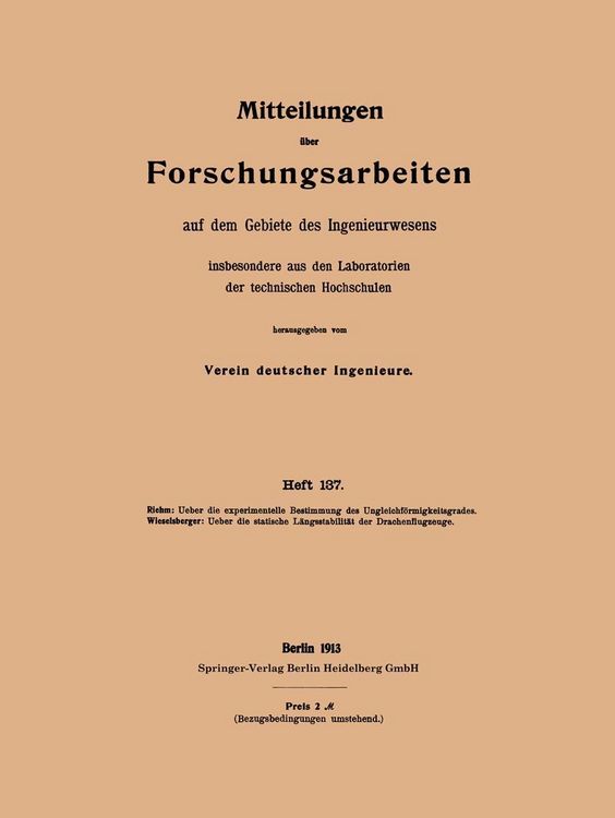 Produktbild: Mitteilungen &uuml;ber Forschungsarbeiten auf dem Gebiete des Ingenieurwesens