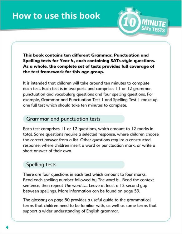 Produktbild: Grammar, Punctuation and Spelling - Ages 8-9