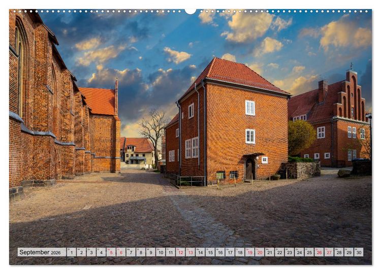 Produktbild: Parchim Impressionen (hochwertiger Premium Wandkalender 2026 DIN A2 quer), Kunstdruck in Hochglanz