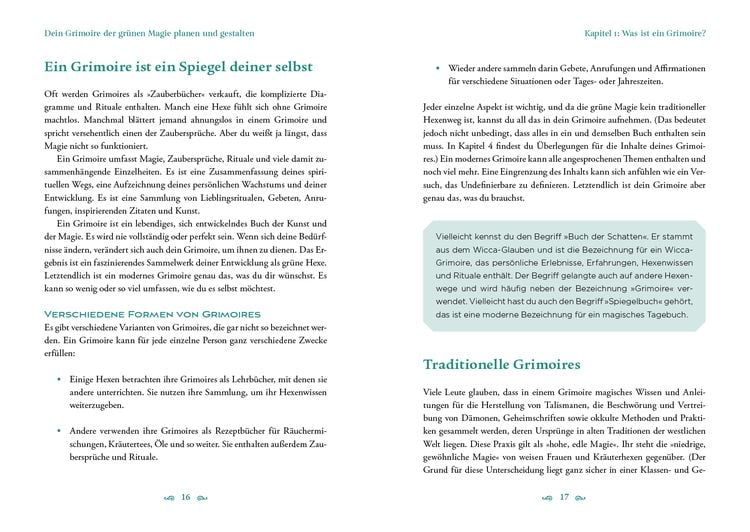 Anleitung für dein Buch der grünen Magie
