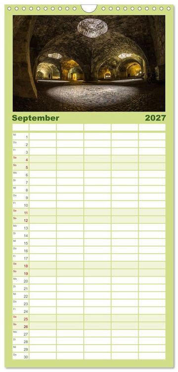 Produktbild: Familienplaner 2027 - Schaffhausen - n&ouml;rdlichste Stadt der Schweiz mit 5 Spalten (Wandkalender, 21 x 45 cm) CALVENDO