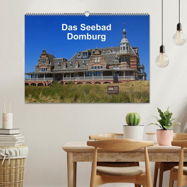Produktbild: Das Seebad Domburg (Wandkalender 2026 DIN A2 quer), CALVENDO Monatskalender