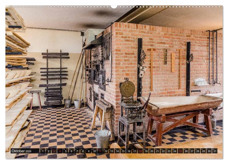 Produktbild: Traditionelles Handwerk, Werkst&auml;tten und Werkb&auml;nke im Focus (Wandkalender 2026 DIN A2 quer), CALVENDO Monatskalender