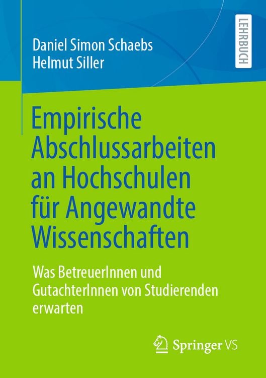 Produktbild: Empirische Abschlussarbeiten an Hochschulen f&uuml;r Angewandte Wissenschaften