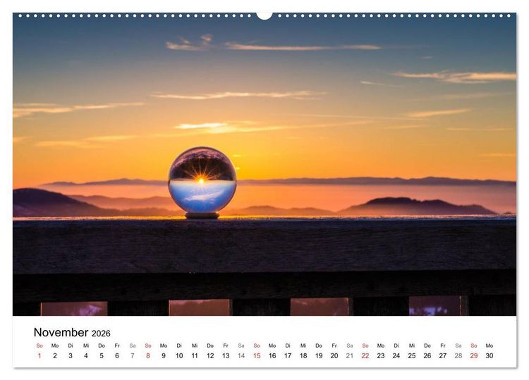 Produktbild: Naturerlebnis Nordschwarzwald (hochwertiger Premium Wandkalender 2026 DIN A2 quer), Kunstdruck in Hochglanz