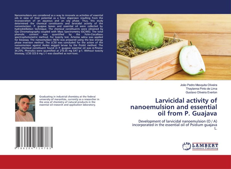 Produktbild: Larvicidal activity of nanoemulsion and essential oil from P. Guajava