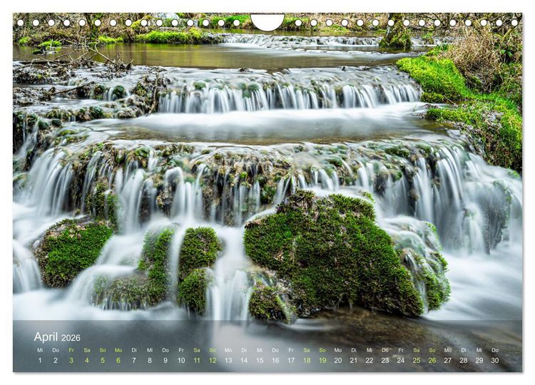 Produktbild: Idyllische Wasserwelten (Wandkalender 2026 DIN A4 quer), CALVENDO Monatskalender