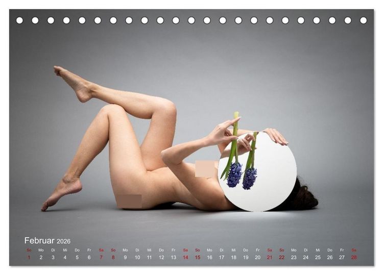 Produktbild: Spiegel-Spielereien (Tischkalender 2026 DIN A5 quer), CALVENDO Monatskalender