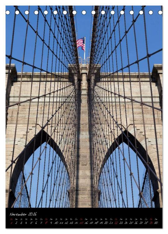 Produktbild: New York City (Tischkalender 2026 DIN A5 hoch), CALVENDO Monatskalender