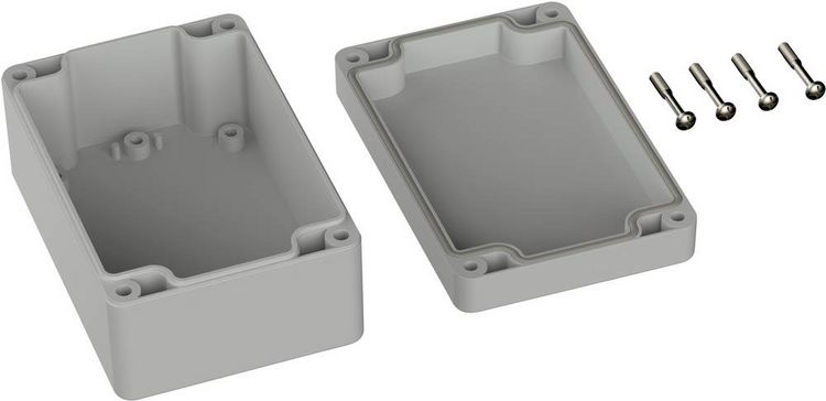 Produktbild: TRU COMPONENTS TC-9065452 Outdoor-Geh&auml;use 120 x 80 x 55 Polycarbonat Lichtgrau (RAL 7035) 1 St.