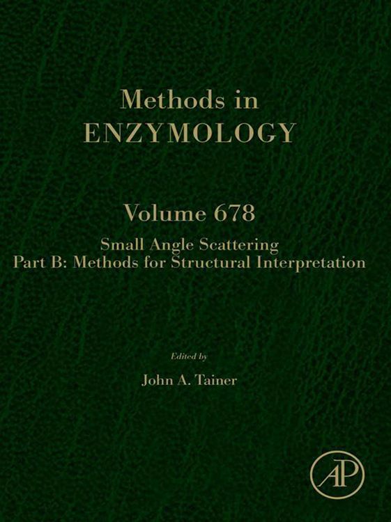 Produktbild: Scattering Methods in Structural Biology Part B