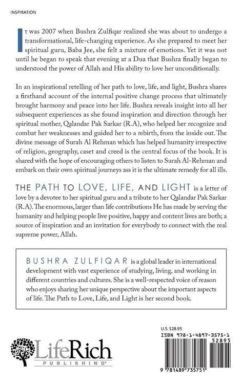 Produktbild: The Path to Love, Life, and Light