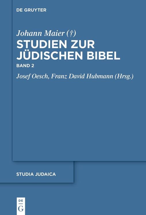 Produktbild: Studien zur j&uuml;dischen Bibel