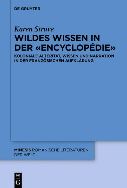 Produktbild: Wildes Wissen in der &laquo;Encyclop&eacute;die&raquo;