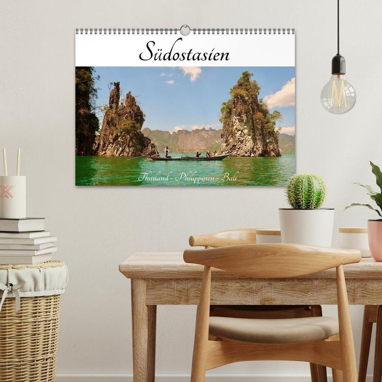 Produktbild: S&uuml;dostasien - Thailand, Philippinen, Bali (Wandkalender 2027 DIN A3 quer), CALVENDO Monatskalender