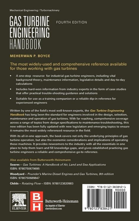 Produktbild: Gas Turbine Engineering Handbook