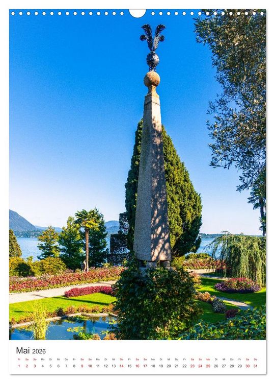 Produktbild: Lago Maggiore - Atemberaubende Landschaften (Wandkalender 2026 DIN A3 hoch), CALVENDO Monatskalender