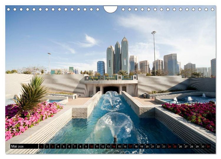 Produktbild: Emirat Abu Dhabi (Wandkalender 2026 DIN A4 quer), CALVENDO Monatskalender