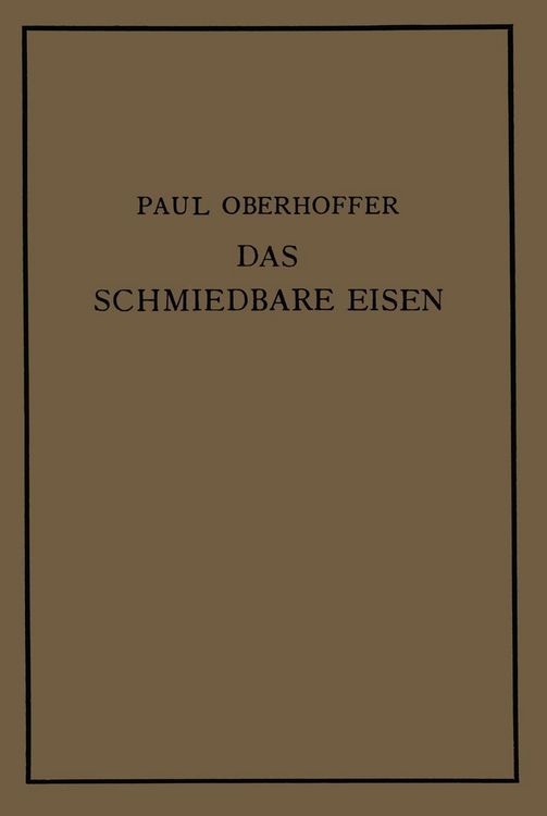 Produktbild: Das schmiedbare Eisen