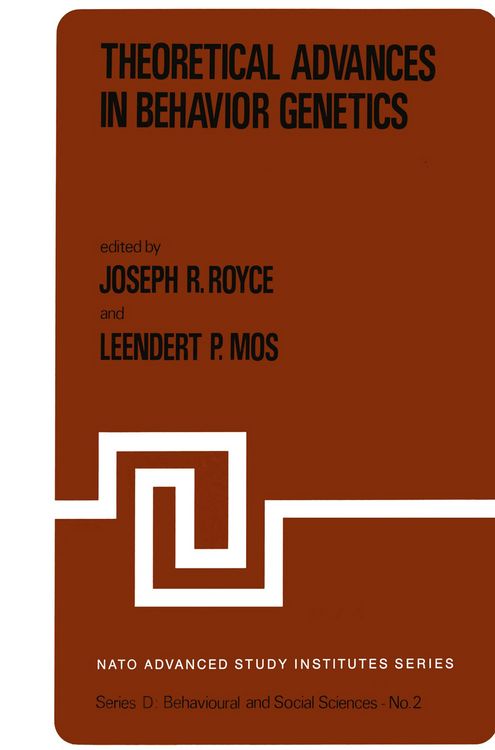 Produktbild: Theoretical Advances in Behavior Genetics