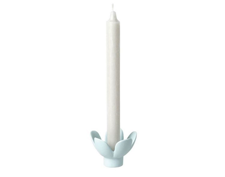 Produktbild: Kerzenhalter Blume blau