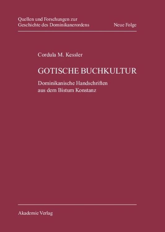 Produktbild: Gotische Buchkultur
