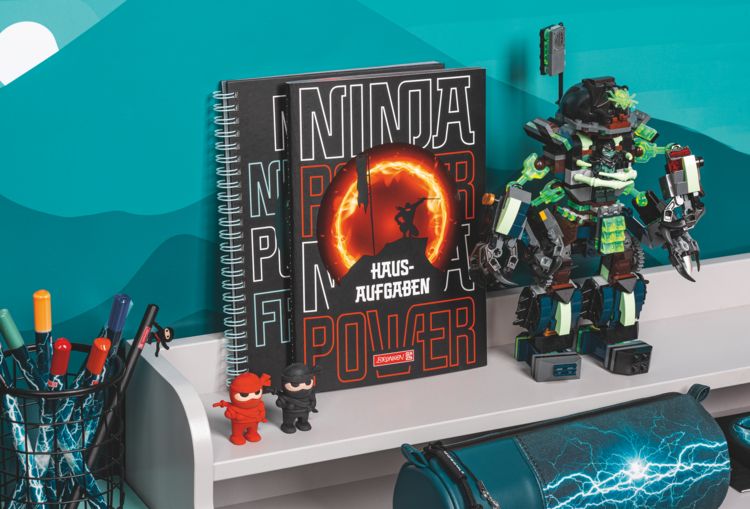 Produktbild: Radiergummi Ninja Power 3D | sortiert