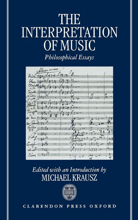 Produktbild: The Interpretation of Music