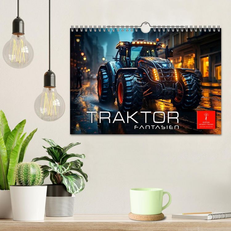 Produktbild: Traktor Fantasien (Wandkalender 2026 DIN A4 quer), CALVENDO Monatskalender