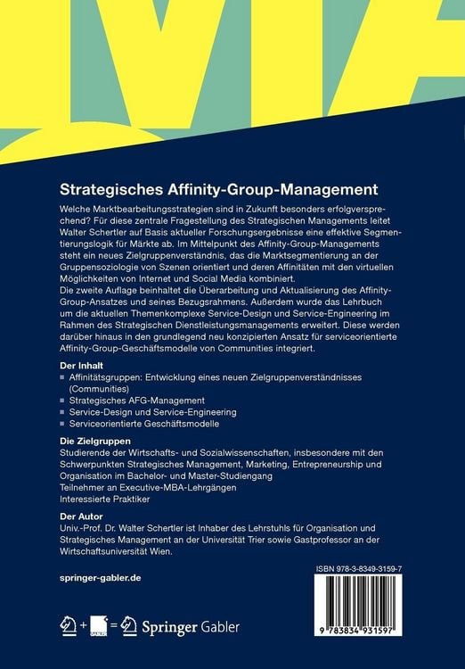 Produktbild: Strategisches Affinity-Group-Management