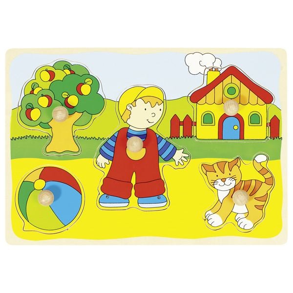 Produktbild: Katze, Haus,... Steckpuzzle