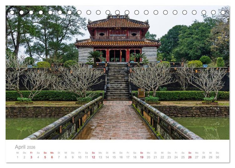 Produktbild: Vietnam - Der Norden (Tischkalender 2026 DIN A5 quer), CALVENDO Monatskalender