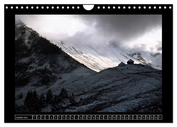 Produktbild: Photographies de Montagne (Calendrier mural 2026 DIN A4 vertical), CALVENDO calendrier mensuel