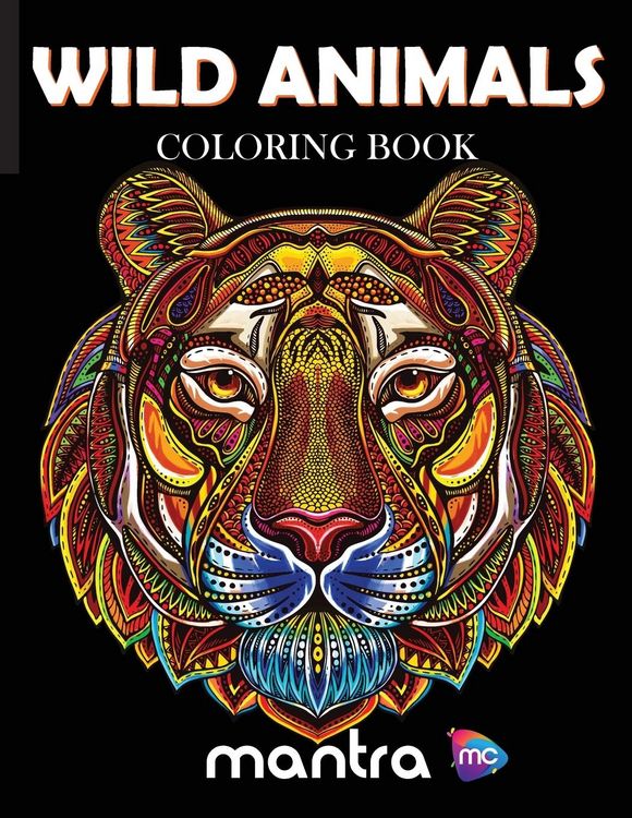 Produktbild: Wild Animals Coloring Book
