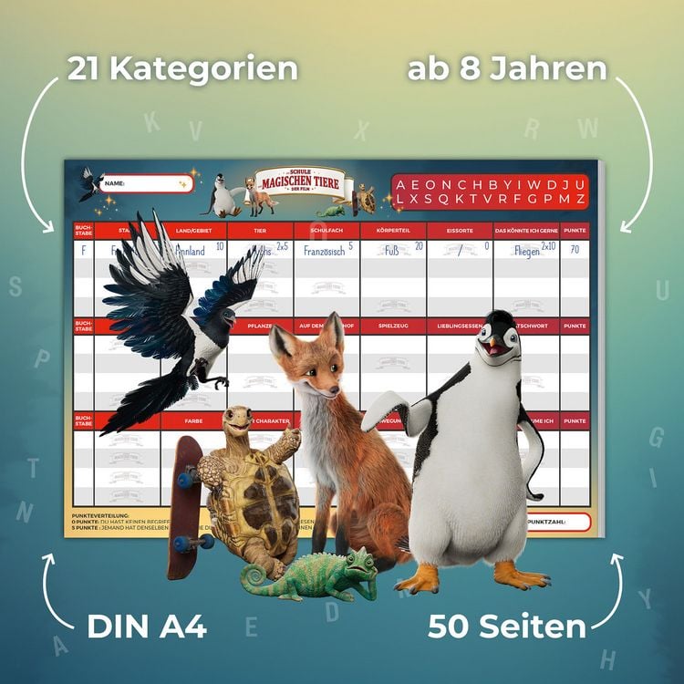 Produktbild: Stadt Land Die Schule der magischen Tiere